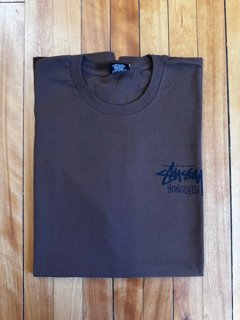 Size XXL - Stussy Honolulu Brown (NEW Cut-off tag) - Picture 7 of 7